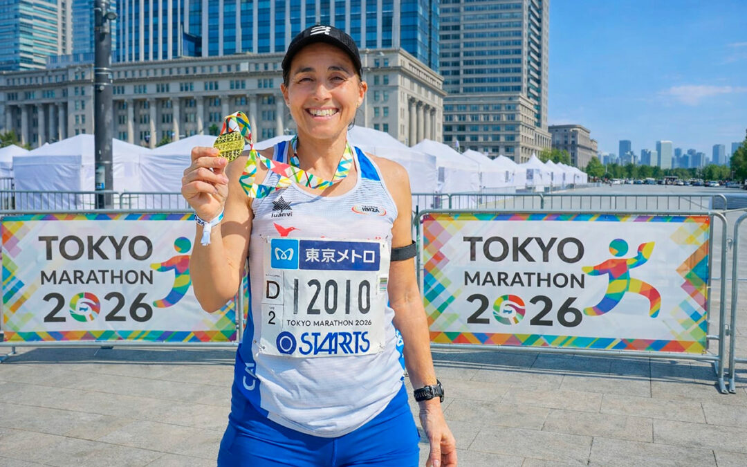 La atleta ibicenca Rebeca Hernández brilla en Japón y está a un paso de hacer historia